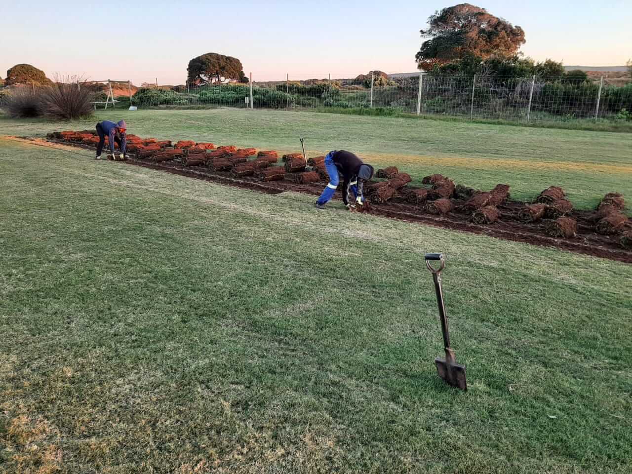 Instant Lawn Preperation Eden Garden Route by Lawn it